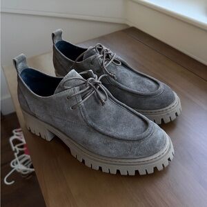 Suede Loafers